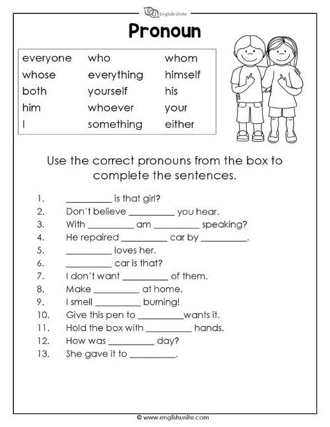 Nouns Worksheet Pronoun Worksheets Grammar Worksheets Nouns Worksheet