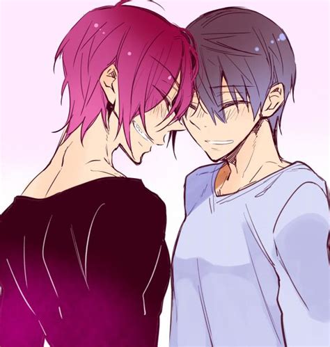 Rin X Haru By くろか On Pixiv Anime Rin Haru