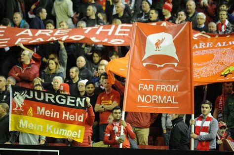 Jurgen Klopp Banners Scarves And Flags Irish Mirror Online