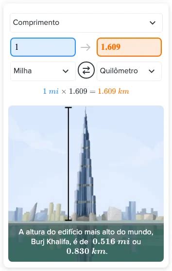 Quanto Vale 1 Milha Em Quilômetros - Respostas do Flexi - Quanto equivale a 1 milha em quilômetros? | CK-12 ...