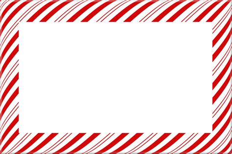 Printable Candy Cane Border Atelier Yuwaciaojp