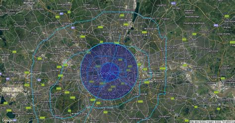 London Zones Scribble Maps