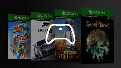 Самые популярные эксклюзивы и игры на Xbox One