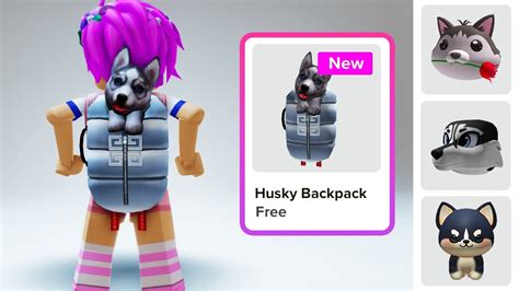 Free Roblox Item How To Get The Husky Backpack In Givenchy Beauty House Youtube