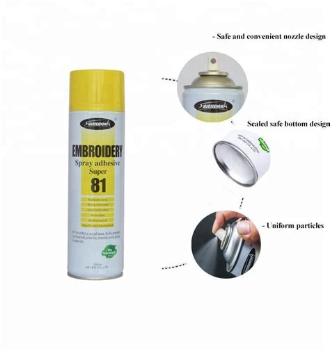 Embroidery Spray Adhesive The Best One SPRAYIDEA