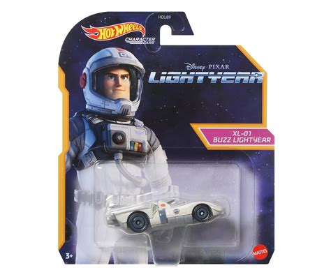 Pixar Hot Wheels Lightyear White XL 01 Buzz Character Car Big Lots