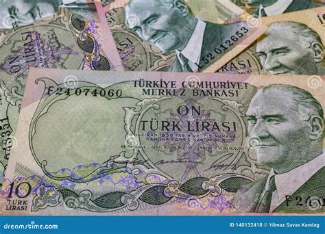 Old Turkish Banknotes Not In Use Stock Photo Image Of Foreign Cash