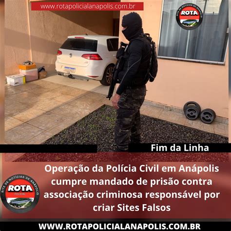 Operação Da Polícia Civil Em Anápolis Cumpre Mandado De Prisão Contra