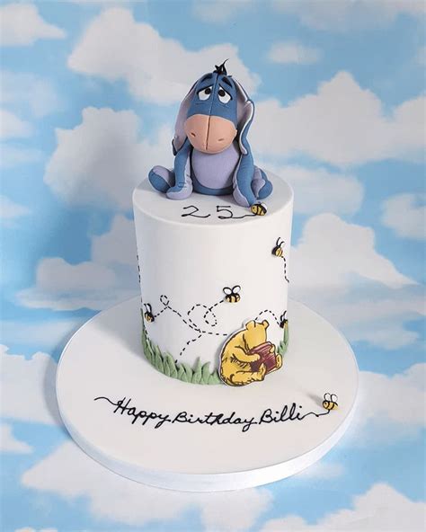 A Birthday Cake With A Cartoon Character On Top