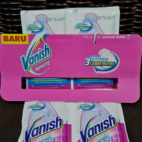 Vanish Cair Sachet Ml Per Renceng Isi Lazada Indonesia