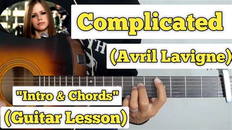 Complicated Avril Lavigne Guitar Lesson Intro And Chords