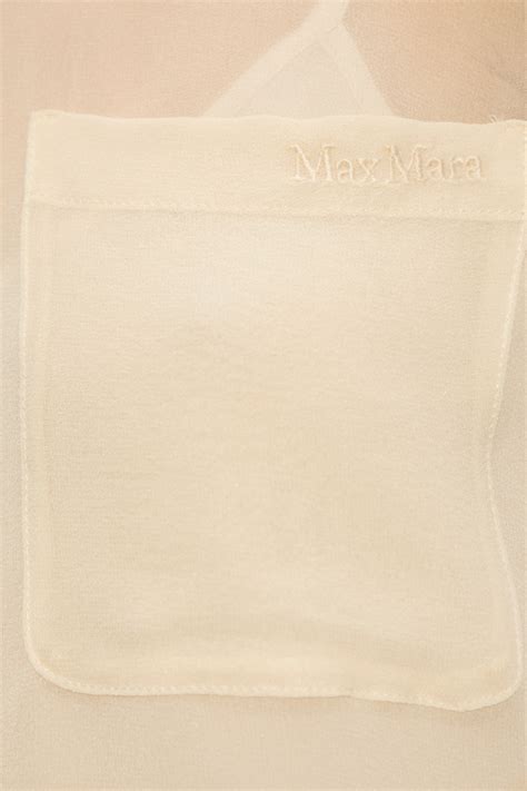 Cream Transparent Blouse Vangolia Max Mara Vitkac Germany