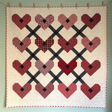 Gigis Thimble 15 Lovely Heart Quilt Patterns Friday Favorites