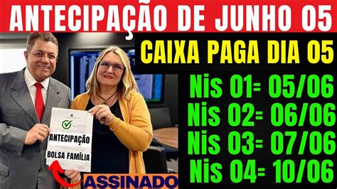 Aviso Final Caixa Paga Dia Antecipa O De Junho Bolsa Fam Lia Valor