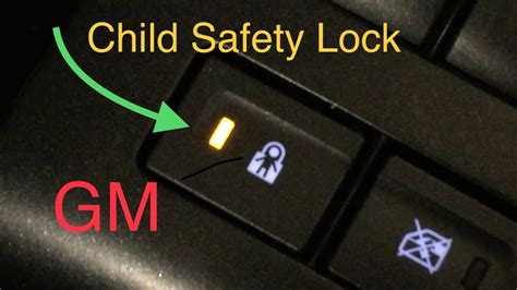 Child Safety Locks Yukon Tahoe Suburban How To Turn On Off Child