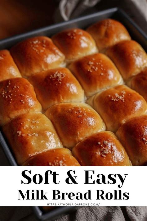 Easy Milk Bread Rolls Recipe