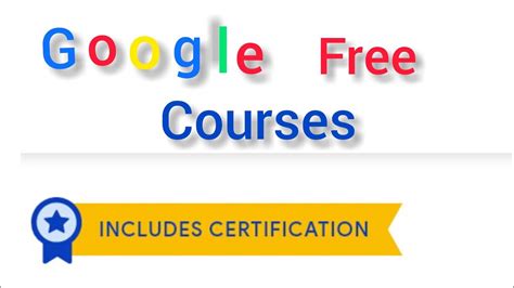 Google Free Courses With Certificate 2024 Ambur Marianna