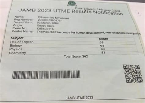 Mmesoma Jamb Result How To Check Your Jamb Result To Know If Na