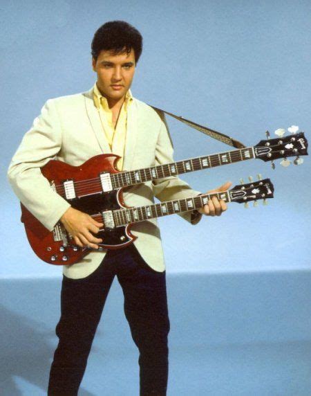 Elvis With Double Bass In A Promotional Shot For Spinout 1966 Photo