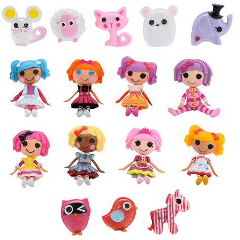 Mini Lalaloopsy Kit Com 16 Peças 8 Bonecas E 8 Pets R 47999 Em