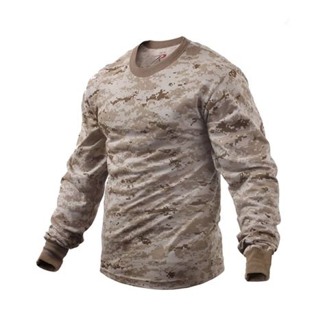 Rothco Rothco Desert Digital Camo Long Sleeve T Shirt Medium