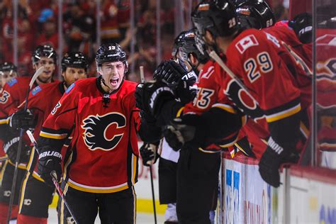 Flames burned by controversial no-goal call vs. Ducks, but Johnny Hockey evens score | For The Win