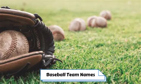 Baseball Team Names 650 Best Names For Your Baseball Team