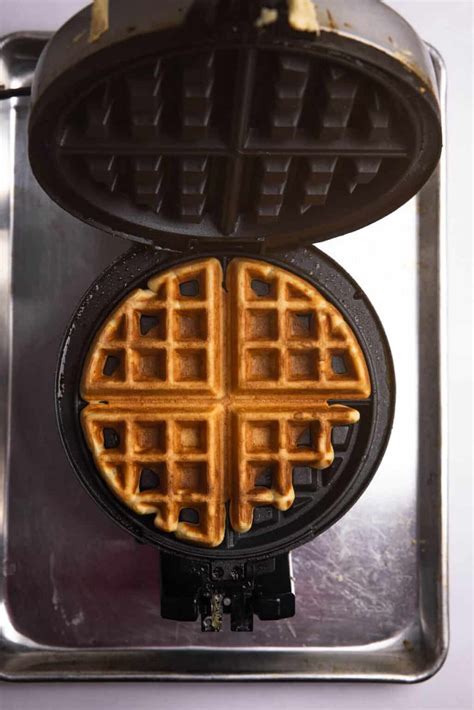 Homemade Sourdough Discard Waffles | Begin With Balance