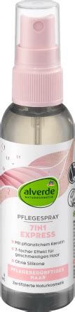 Alverde NATURKOSMETIK Negovalni Sprej Za Lase 7v1 EXPRESS Z Rastlinskim