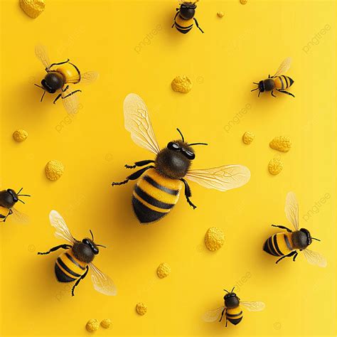 Cute Bee Illustration Background Images Hd Pictures And Wallpaper For