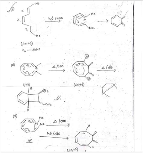 Career Endeavour Pericyclic Reaction Organic Chemistry Class Notes