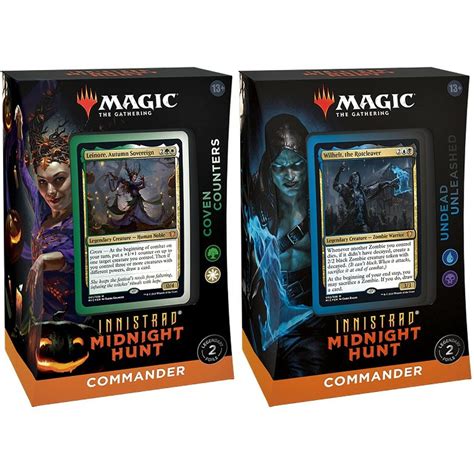 Innistrad Midnight Hunt Commander Decks Set Of 2 Mtg