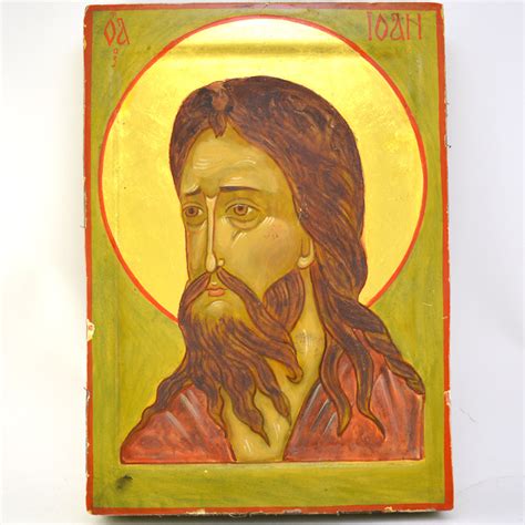 Икона "Святой Иоанн Креститель".