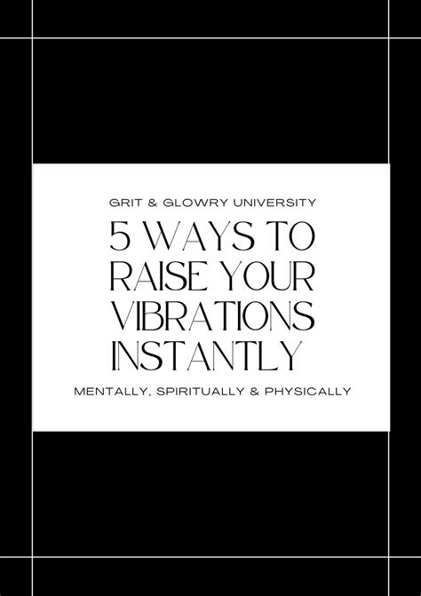 5 Ways To Raise Your Vibrations