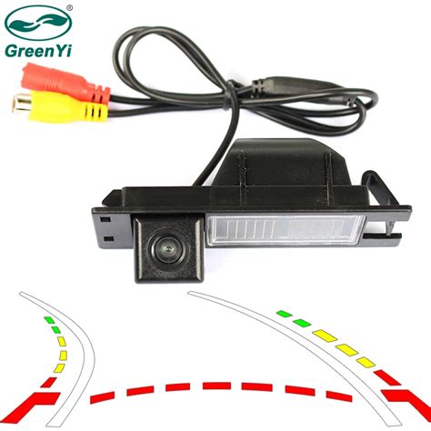 Video Parking Assistance Intelligent Dynamic Trajectory Tracks Rear