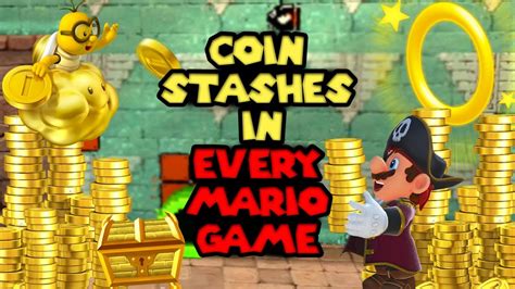 Best Coin Stashes In Every Mario Game Youtube