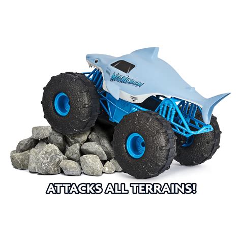 Monster Jam Official Megalodon Storm All Terrain Remote Control Monster