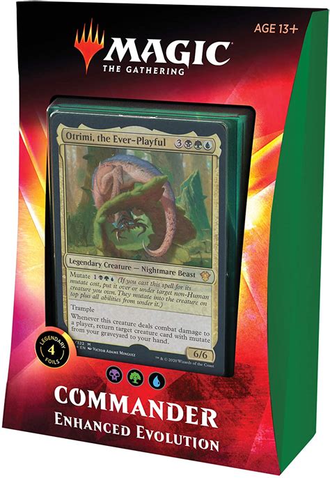 Magic The Gathering Enhanced Evolution Ikoria Commander Deck Walmart