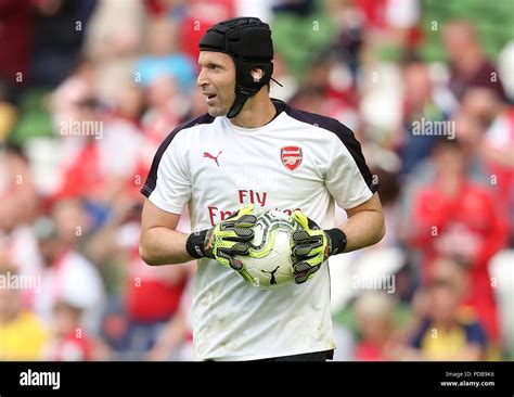 Arsenals Petr Cech Stock Photo Alamy