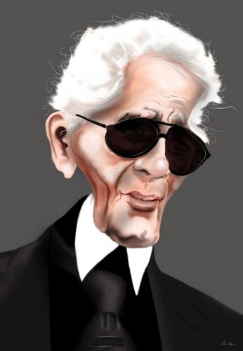 Karl Lagerfeld By Krycha Famous People Cartoon Toonpool