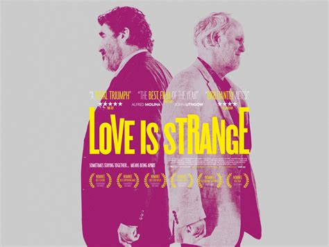 Love Is Strange (#4 of 5): Extra Large Movie Poster Image - IMP Awards