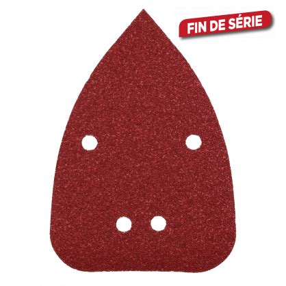 Patin Abrasif Triangulaire Pour Bois Et M Tal G X Mm Pi Ces