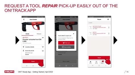 How To Arrange A Hilti Tool Repair Hilti Ontrack English