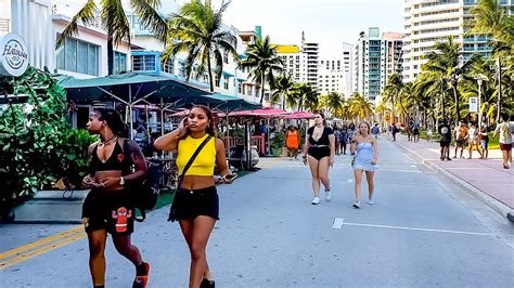 WALK South Beach OCEAN DRIVE Miami Summer Beach Walking Tour