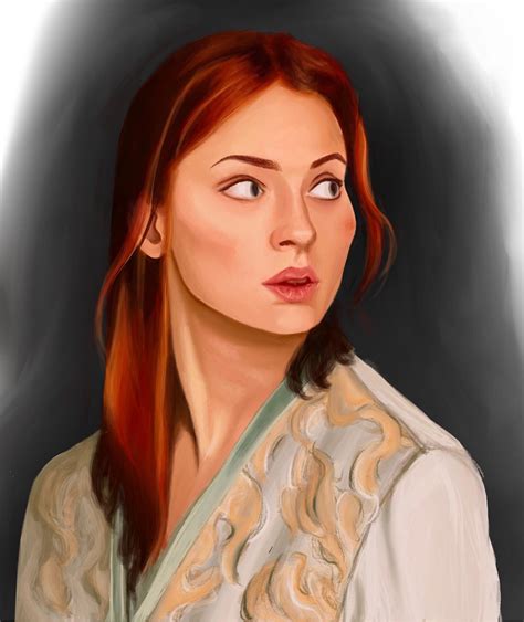 Artstation Sansa Digital Painting