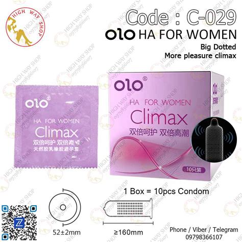 10Pcs OLO Hyaluronic Acid Ultra Thin Climax Condom HA FOR WOMEN Code