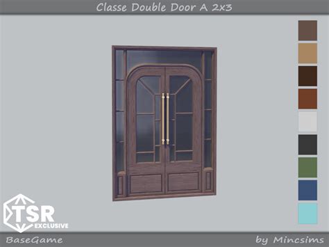 The Sims Resource Classe Double Door A 2x3