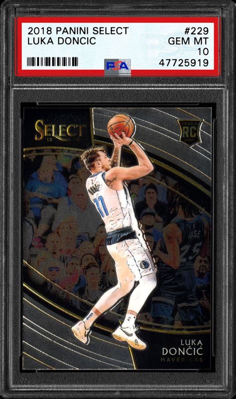 2018 Panini Select Luka Doncic Psa Cardfacts®