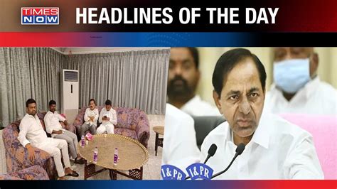 Trs Levels Poaching Charge Against Bjp In Telangana Operation Lotus