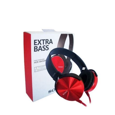 Jual SONY Headset Headphone MDR XB450AP Extra Bass Support Mic Dan